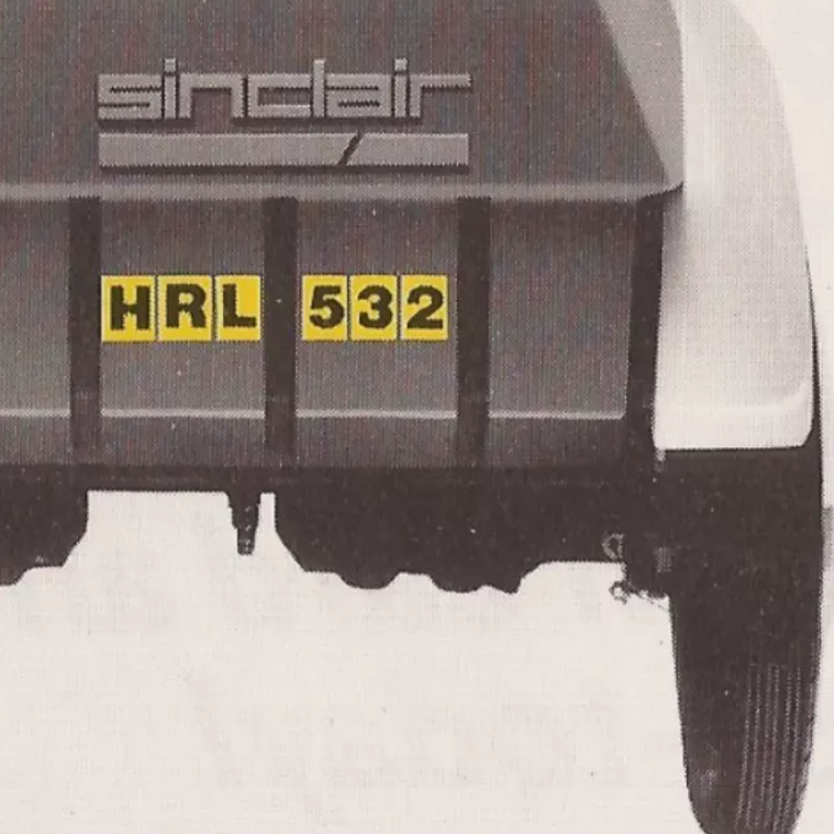 Personal Number Plate Stickers