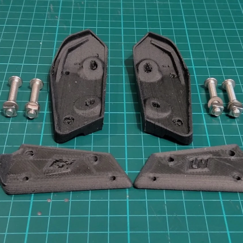 Mirror Brackets and Bolts (Replica)