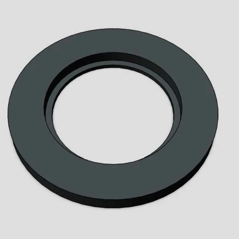 Large Trim Washer for Right Wheel