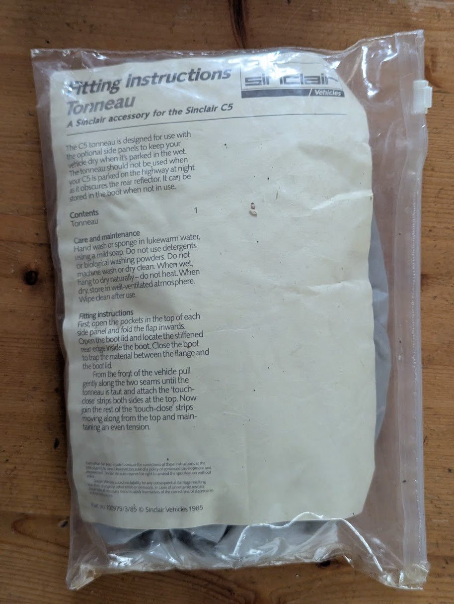Tonneau Cover (NOS - Boxed)
